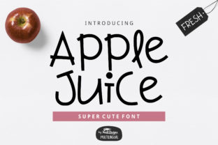 Apple Juice: A Fresh Take on Playful Sans Serif Typography