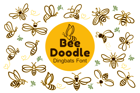 Bee Doodle: Crafting Buzzworthy Design with Playful Typography