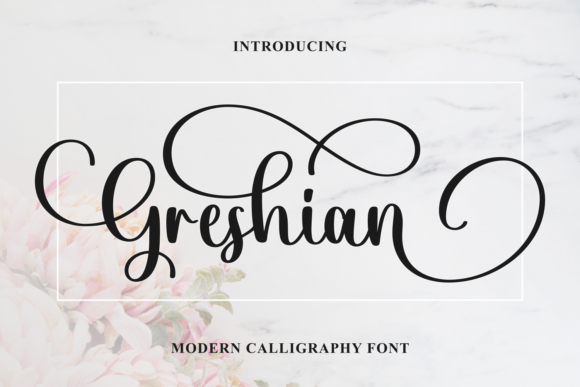 Greshian: The Curly Handwritten Font for Sweet Designs