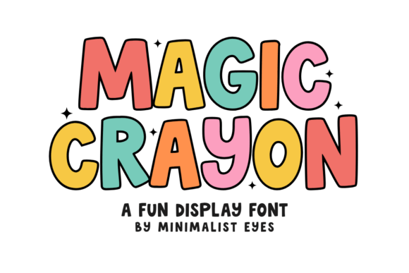 Magic Crayon: The Playful Font That Feels Like a Hug