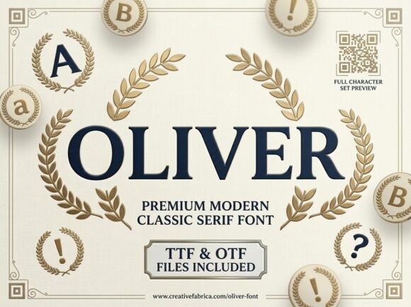 Oliver: A Serif Font for Timeless Brand Identity
