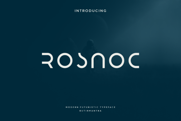 Rosnoc: The Futuristic All-Caps Font for Modern Designers