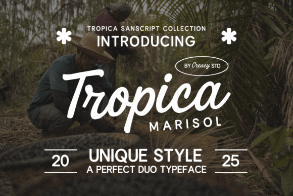 Tropica Marisol Duo: A Font for Modern Vintage Brands