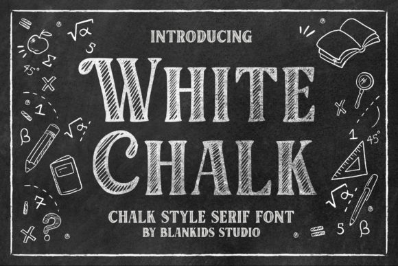 White Chalk: Bold Serif Font for Modern Design